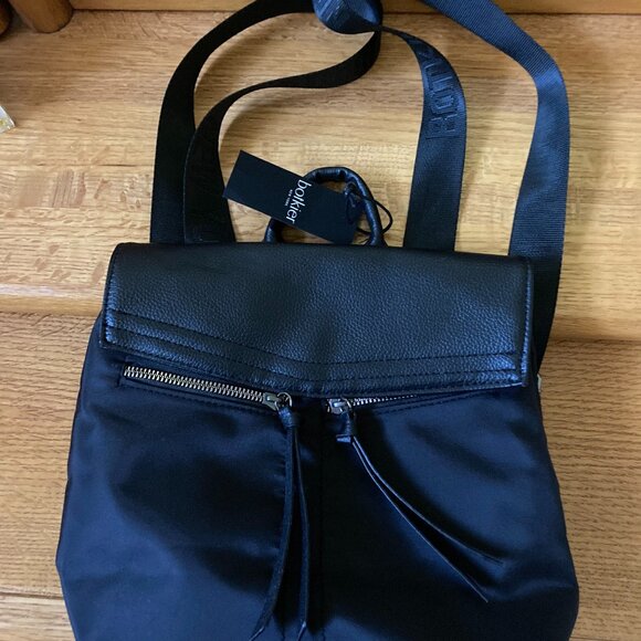 Mini Nylon Black Backpack NWT Botkier New York - Picture 2 of 10